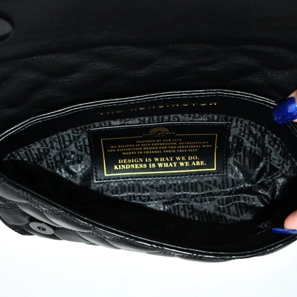 Kurt Geiger Long Kensington Chain Strap Shoulder Crossbody Bag in Black #4029000 - Picture 2 of 6